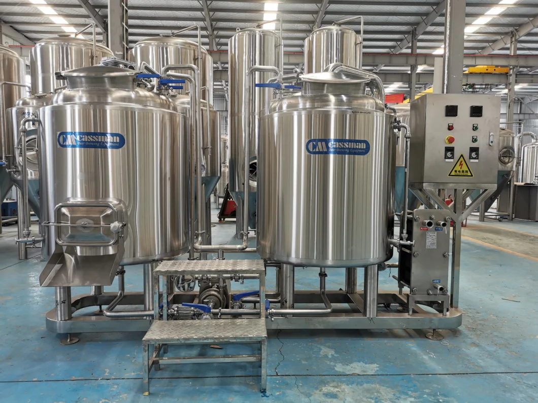 Cassman 300L SS304 Microbrewery Hotel 300L Brewhouse