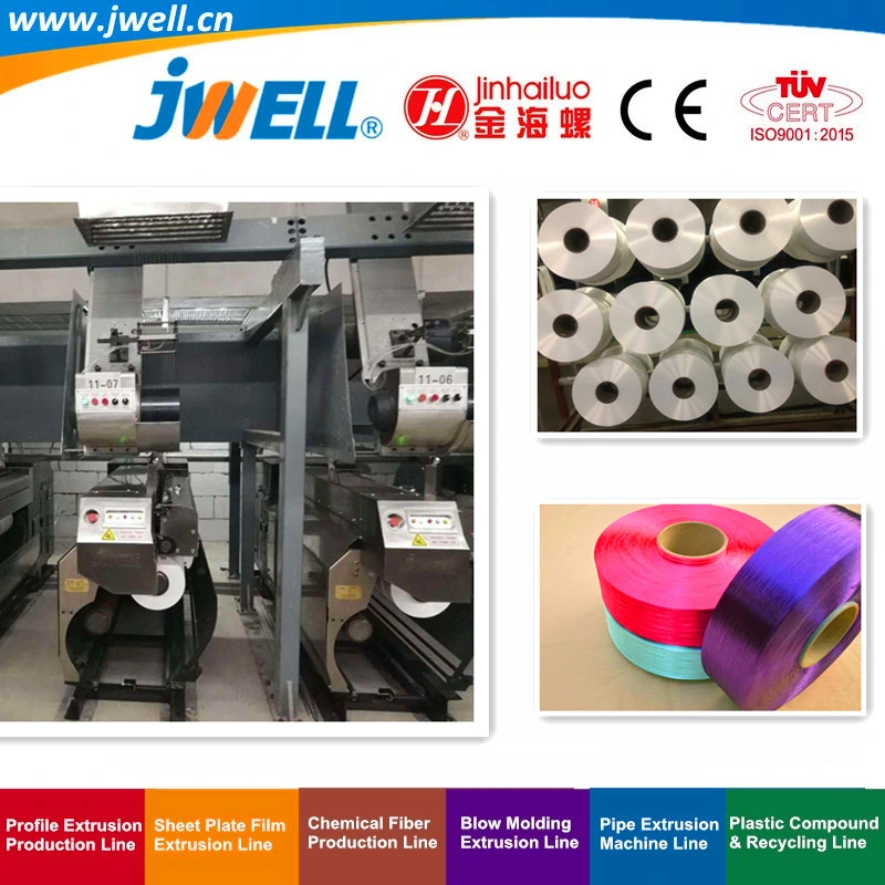 Jwell PA6/PA66 (nylon) POY/FDY Chemical Fiber/Yarn Spinning Equipment