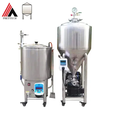 Equipamento para microcervejaria 100L/Equipamento doméstico para cerveja/Sistema pequeno de fabricação de cerveja com todos os acessórios