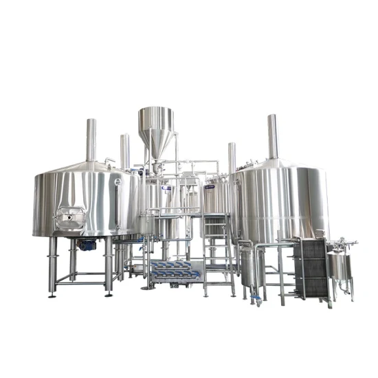 2000L 20hl SUS304 Brewhouse aquecida a vapor Sistema de 2 recipientes