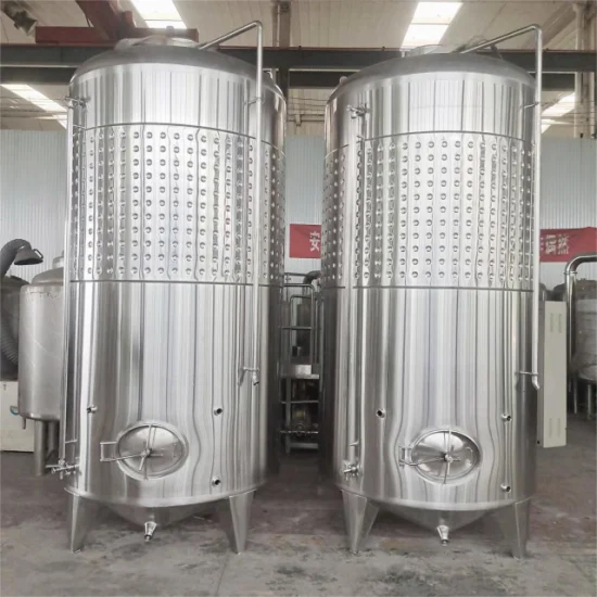 Equipamento para fabricação de cerveja AISI304 1.000 L com aquecimento a vapor